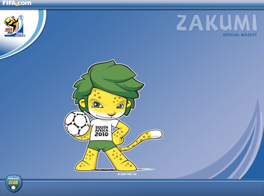 2010 FIFAワールドカップ南アフリカ大会　マスコットキャラクター 『ザクミ』過去FIFAワールドカップのキャラクターを集めてみました。